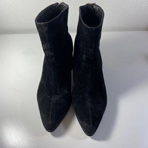 Black Suede Ankle Boots
